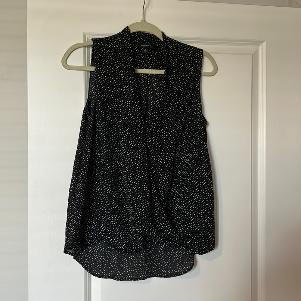 Polka dot blouse